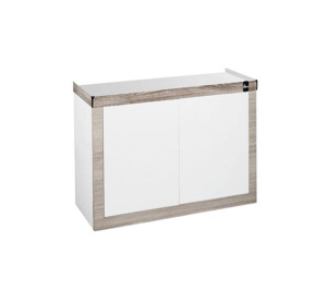 Szafka pod Akwarium proste FINE 100 x 50 x 70 Biało-truflowy