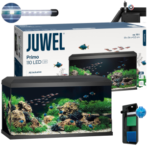 Juwel Primo 110 l 2.0 Kompletny Zestaw Akwarium Czarne 81x36x45cm