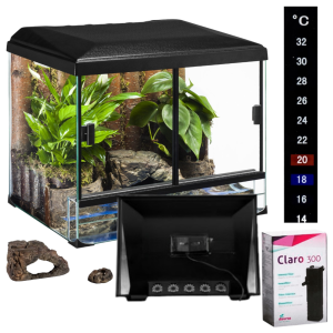 Diversa TerraSet Turtle 60 Zestaw AkwaTerrarium z Wyposażeniem FILTR 60x40x45cm 119738