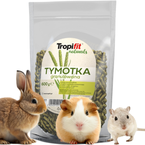 TROPIFIT Naturals Tymotka Granulowana dla Gryzoni Królików 600g 50212