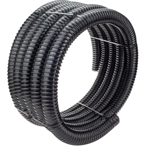 CAŁA ROLKA 30m Wąż KARBOWANY Czarny Do Oczka Pompy 13mm