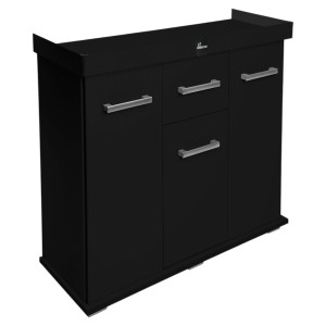 Szafka pod Akwarium proste Solid 80x35x75cm CZARNA