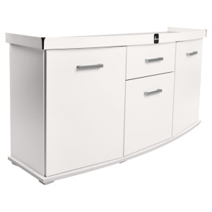 Szafka pod Akwarium profilowane Solid 150x50x75cm BIAŁA