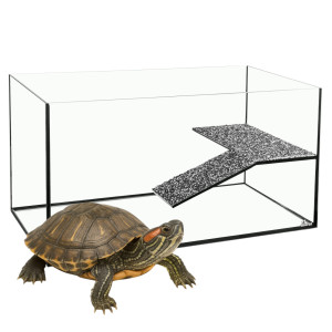 Diversa Akwaterrarium z Wyspą 80x40x40cm 6mm dla Żółwia Wodno-Lądowego
