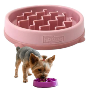 FUN FEEDER Small Miska Spowalniająca Jedzenie dla Psa RÓŻOWA