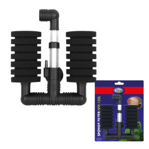 Aqua Nova Filtr Gąbkowy NSF-200L Podwójny Do Akwarium 200L