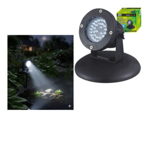 Aqua Nova NPL2-LED1 Lampa Oświetlenie LED do Oczka Wodnego 2,2W z Czujnikiem Zmierzchu