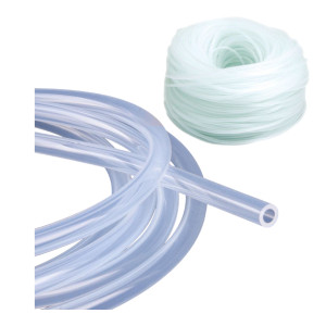Wężyk wąż Silikonowy 1mb PRZEZROCZYSTY 4mm / 6mm Średnicy