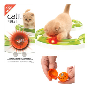 Catit Fireball Piłka Świecąca Do Torów Catit Senses 2.0