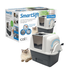 Catit Kuweta Samoczyszcząca Dla Kota SmartSift Szara DUŻA