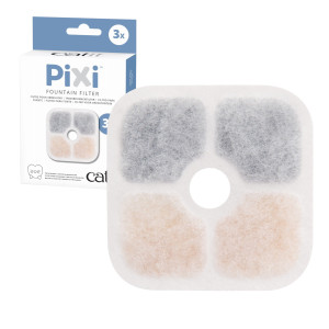 CATIT Wkład do Fontanny Poidła dla Kota PIXI 2,5l 3szt.