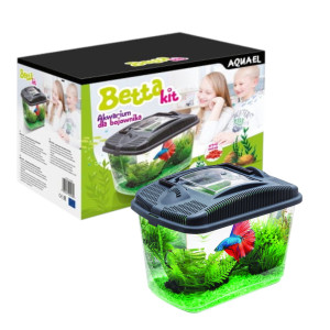 Akwarium Zestaw Akwariowy Aquael Betta Kit Dla Ryb Bojownika Złotej Rybki 3L