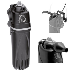 AQUAEL FAN 3 PLUS Wydajny Gąbkowy Filtr Wewnętrzny do Akwarium do 250L 12W