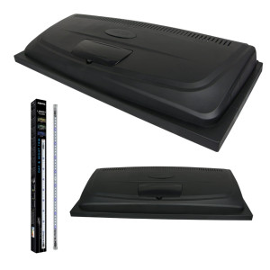 Aquael Pokrywa Do Akwarium 80x35cm 2.0 Prosta LED 14W Day&Night 1270lm