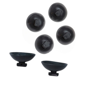 AQUAEL PRZYSSAWKI D=24mm DO Grzałek i Filtrów 4 szt.