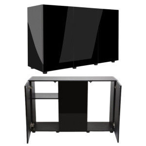 Aquael GLOSSY 120x40x73cm Szafka Pod Akwarium ZD120 Czarna