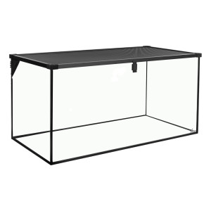 Diversa Terrarium Szklane 80x40x40cm 6mm z Wysuwaną Siatką Wentylacyjną