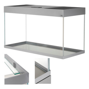 AQUAEL OPTI SET 200L 101x41x56 zestaw akwarium LED SZARY