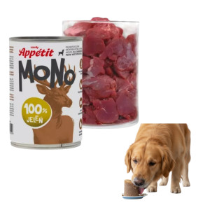 Comfy Appetit Monobiałkowa Karma Mokra dla Psa Jeleń 400g