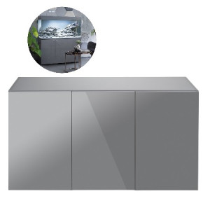 Aquael GLOSSY 150x50x72cm Szafka Pod Akwarium ZD150 Szara