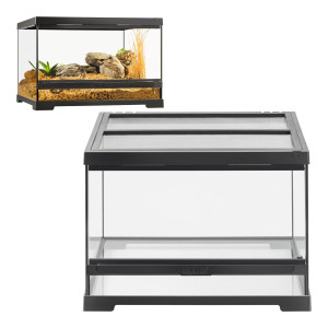 Exo Terra Terrarium Pro S Niskie Szklane 45X45X30 CM Dla Gadów Jaszczurki