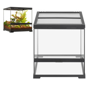 Exo Terra Terrarium Pro S Szerokie Szklane 45X45X45 CM Dla Gadów Jaszczurki