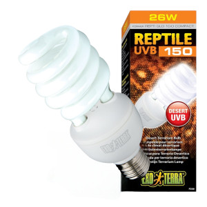 EXO TERRA REPTI GLO 10.0 150 26W - ŻARÓWKA UVB COMPACT DO TERRARIUM