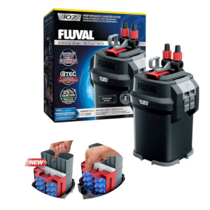 HAGEN FLUVAL 107 Filtr Zewnętrzny Kubełkowy 550l/h Do Akwarium 40-130L