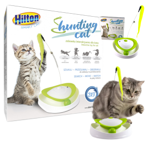 Hilton Smart Hunting Cat Interaktywna Zabawka dla Kota Pluszowy Ogon