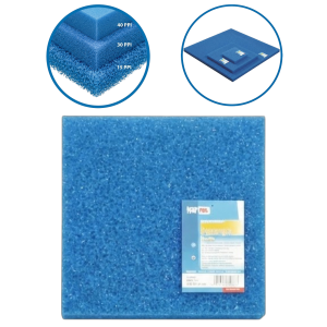 HAPPET Uniwersalna gąbka do filtra drobnoziarnista 50x50x10cm 30ppi