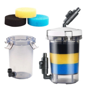 PREFILTR Filtr ZEWNĘTRZNY SunSun EW-603 2,7L Przeźroczysty