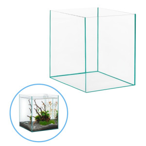 DIVERSA NANO AKWARIUM PROSTE Kostka 20x20x25cm 10l 3mm