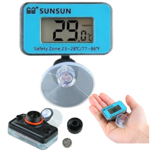 Termometr Cyfrowy LCD Do Akwarium SunSun WDJ-005