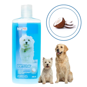 Happet Szampon dla Psów Jasnowłosych 240 ml Zapach Kokosowy CH04