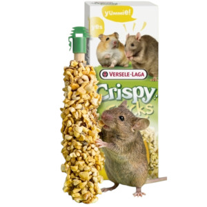 Versele Laga Crispy Sticks Hamster Rat Popcorn 110g Chrupiące Kolby Dla Gryzoni