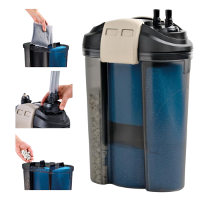 EDEN FET 300 Filtr Zewnętrzny do Akwarium 300l z Grzałką 300W 1000l/h