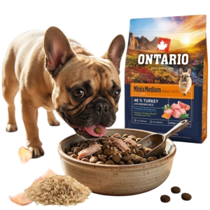 ONTARIO MINI&MEDIUM WEIGHT CONTROL TURKEY 2,25KG Karma dla Małych i Średnich Psów z Nadwagą z Indykiem i Ryżem Brązowym