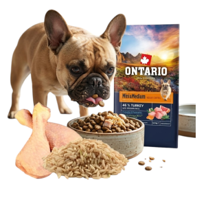 ONTARIO MINI&MEDIUM WEIGHT CONTROL TURKEY 6,5KG Karma dla Małych i Średnich Psów z Nadwagą z Indykiem i Ryżem Brązowym