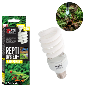 Repti PLANET Repti UVB 2.0 + 26W Żarówka Kompaktowa Do Terrarium