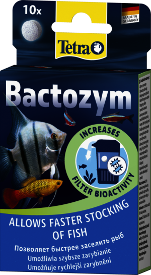 TETRA AQUA BACTOZYM 10 TABLETEK - SZCZEPY BAKTERII DO FILTRA