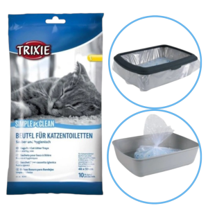 TRIXIE Worki foliowe do kuwety 10szt. 46x59cm L