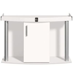 Szafka pod Akwarium Profilowane Owalne Comfort 120x40x67cm Biała