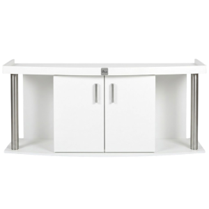 Szafka pod Akwarium Profilowane Owalne Comfort 150x50x67cm Biała