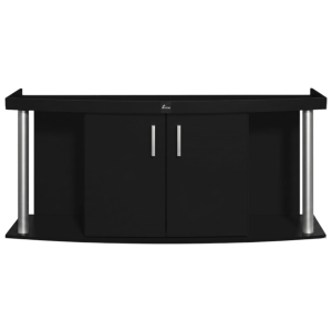 Szafka pod Akwarium Profilowane Owalne Comfort 160x60x67cm Czarna