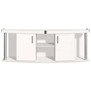 Szafka pod Akwarium Profilowane Owalne Comfort 200x60x67cm Biała