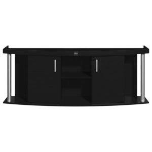 Szafka pod Akwarium Profilowane Owalne Comfort 200x60x67cm Czarna
