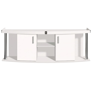 Szafka pod Akwarium Profilowane Owalne Comfort 200x80x67cm Biała