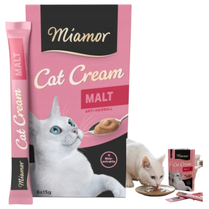 MIAMOR CAT CREAM PASTA ODKŁACZAJĄCA z Tauryną 6szt