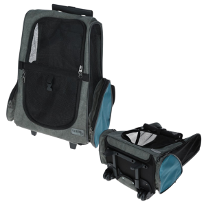 Kerbl Plecak Walizka Transporter dla psa kota Vacation 41x26x55cm SZARY