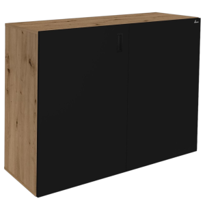 Szafka pod Akwarium Proste Elitte 100x40x90 Dąb Artisan-Czarny